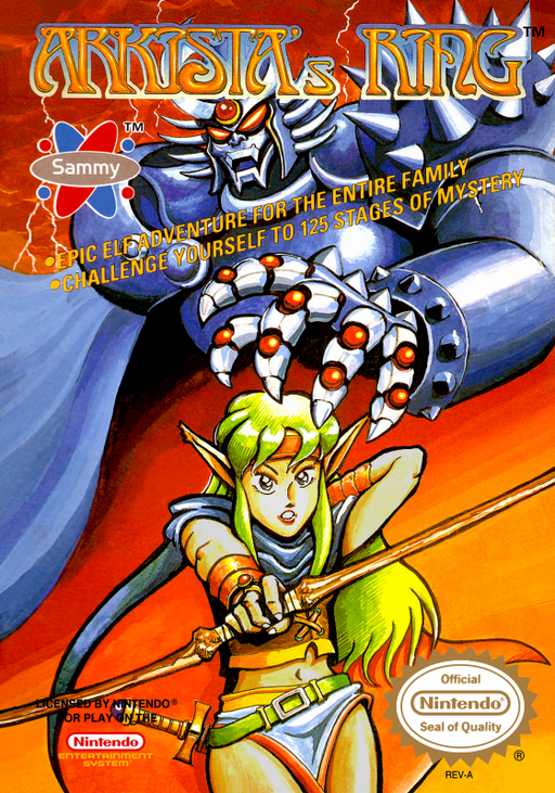 Arkista's Ring (USA) box art